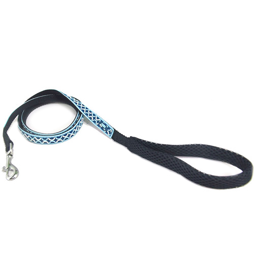 立體圖案寵物牽繩-毛爪子(藍色)